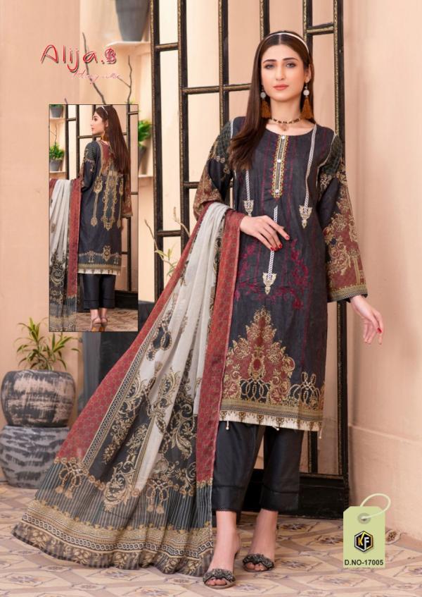 Keval Alija B 17 Cotton Karachi Print Dress Material Collection